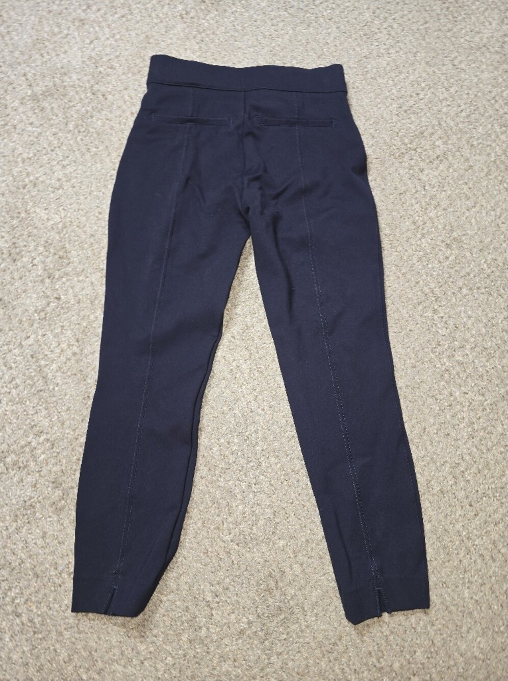 SPANX Women's Dark Navy Pull On Ponte Pants Size XS - Picture 3 of 5